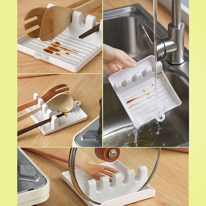 Multifunction Kitchen Spatula Rack