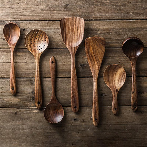 Pack Wooden Utensils