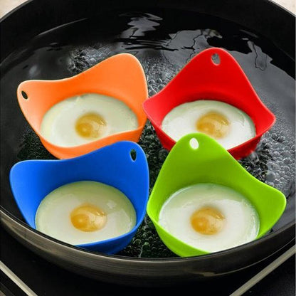 Silicone Egg Poacher (Set of 4 PCS)